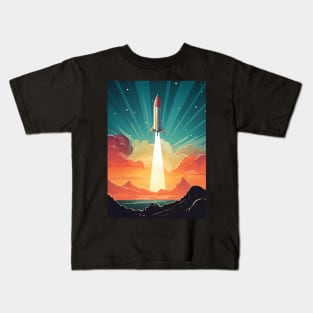 Space Rocket Kids T-Shirt